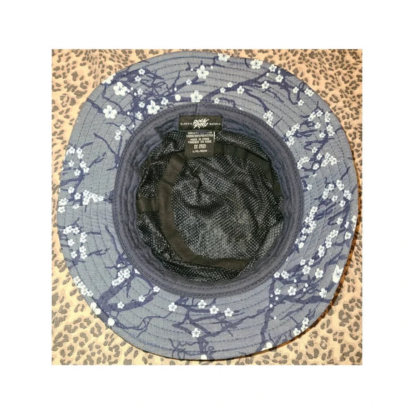 Warning Rocksmith Explicit Content Bucket Hat Men's Size L/XL Floral Print (E6) - Picture 5 of 5